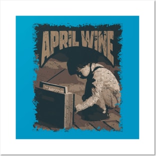 April Wine Vintage Radio Posters and Art